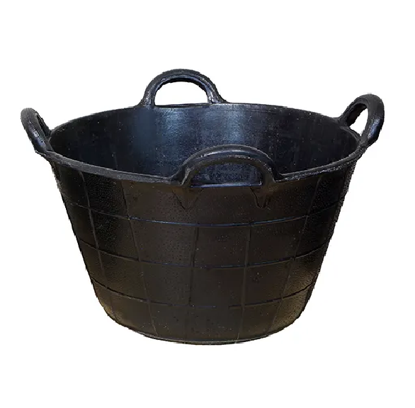 FEED TUB RECYCLED RUBBER 40LTR 4 HANDLES