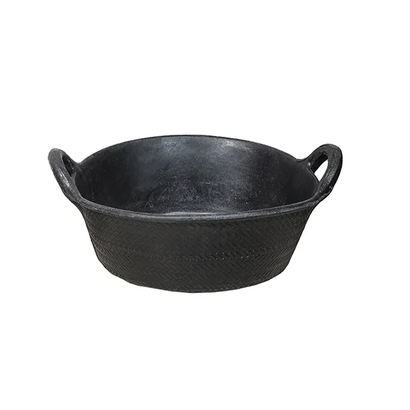 FEED TUB RECYCLED RUBBER 21 LITRE 2 HANDLE