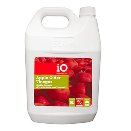 IO APPLE CIDER VINEGAR WITH GARLIC AND VIT B1 5L