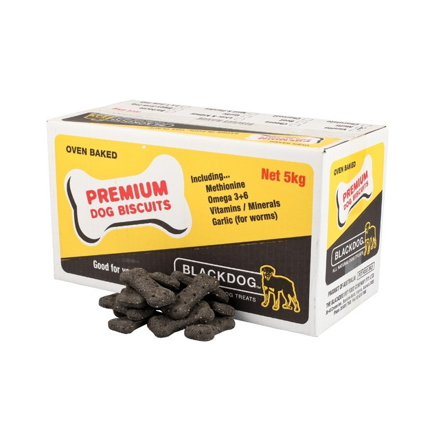 BLACKDOG PREMIUM BISCUIT - 5KG - CHARCOAL