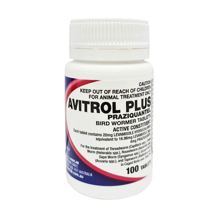AVITROL BIRD WORMER 100'S