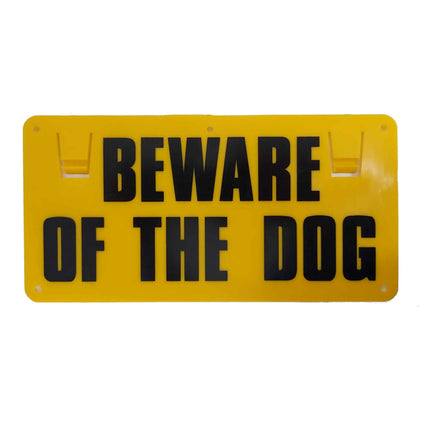 THUNDERBIRD SIGN BEWARE OF THE DOG