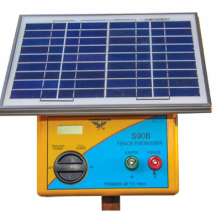 THUNDERBIRD 10K SOLAR ENERGISER WITH BATTERY