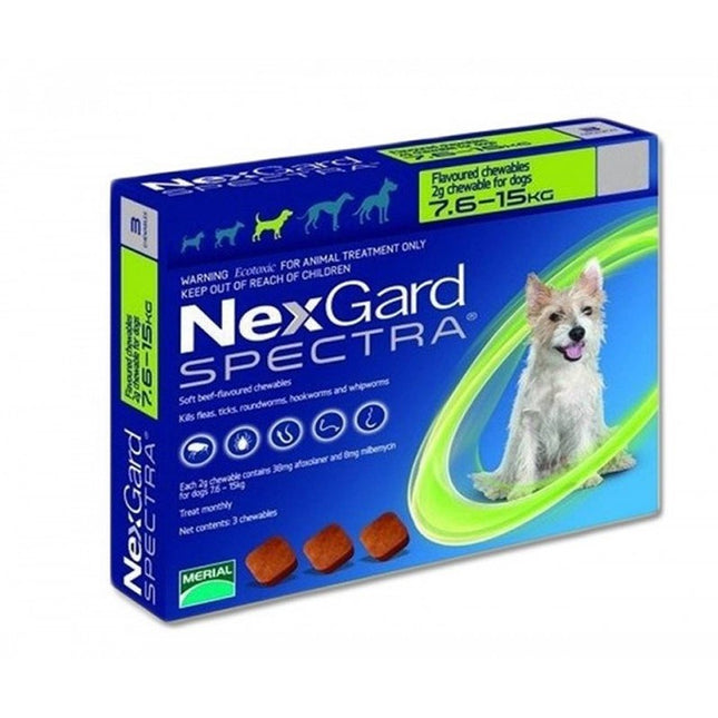 NEXGARD SPECTRA7.6 -15KG 3PK