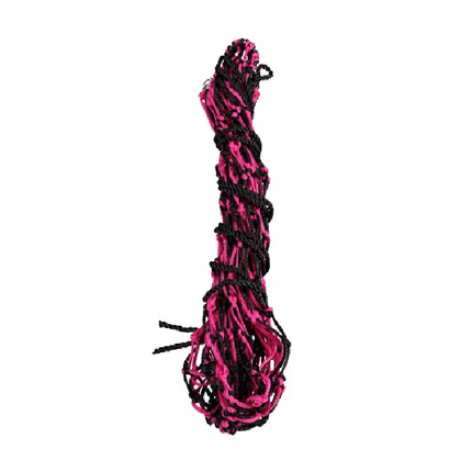 SLOW FEED POLY HAYNET BLACK/PINK LARGE