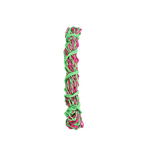 SLOW FEEDER HAY NET PINK/GREEN 