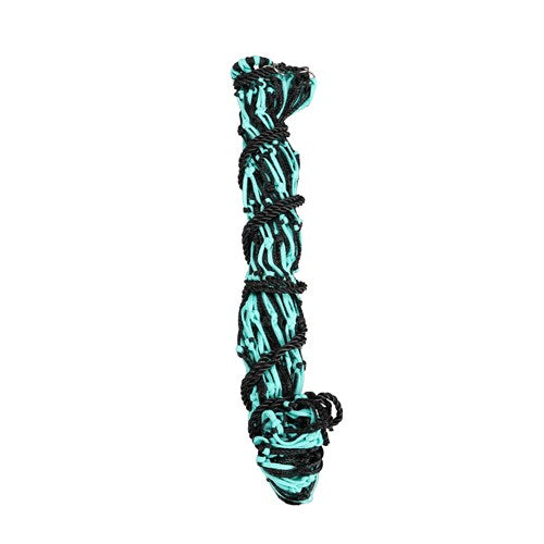 SLOW FEED POLY HAYNET BLACK/TURQUOISE [SZ:SMALL]