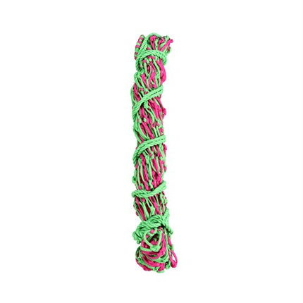 SLOW FEED POLY HAYNET PINK/LIME [SZ:SMALL]
