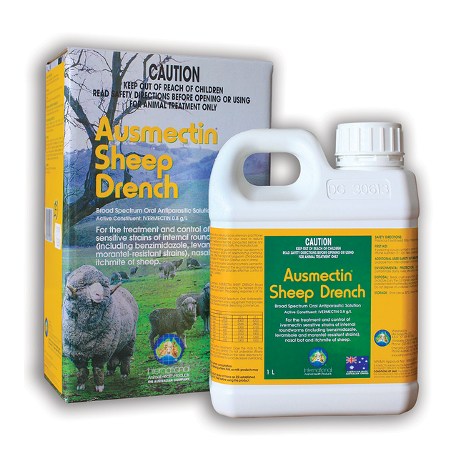 IAH AUSMECTIN SHEEP DRENCH 1LTR