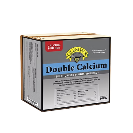 OLLSON'S DOUBLE CALCIUM BLOCK 20 KG