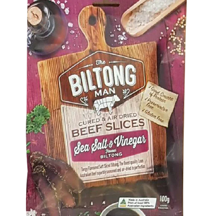 BILTONG SEA SALT & VINEGAR