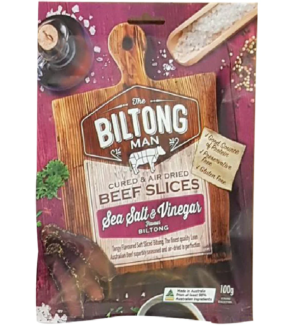 BILTONG SEA SALT & VINEGAR