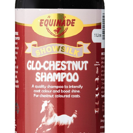 EQUINADE SHOWSILK GLO-CHESTNUT SHAMPOO 1LT