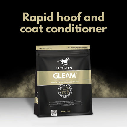 HYGAIN GLEAM RAPID HOOF & COAT CONDITIONER 1.2KG [SZ:1.2KG]