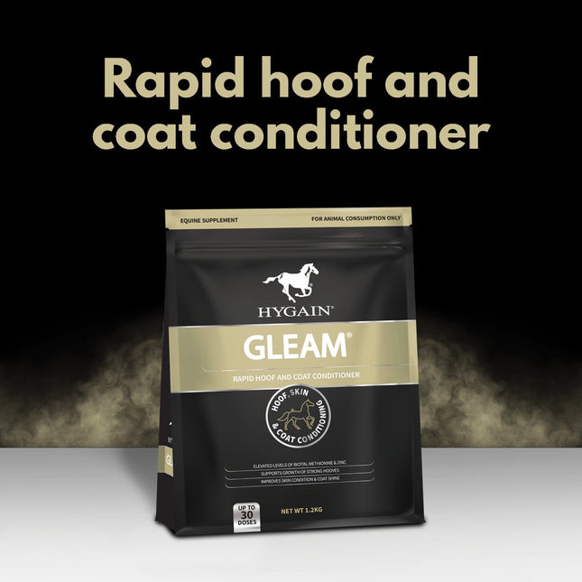 HYGAIN GLEAM RAPID HOOF & COAT CONDITIONER 1.2KG [SZ:1.2KG]
