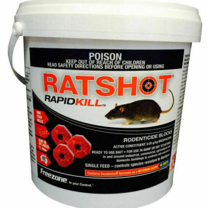 IO RATSHOT RAPID KILL BLOCK RED 800G