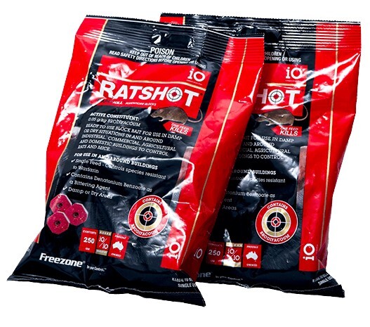 IO RATSHOT RAPID KILL BLOCK 250GM RED