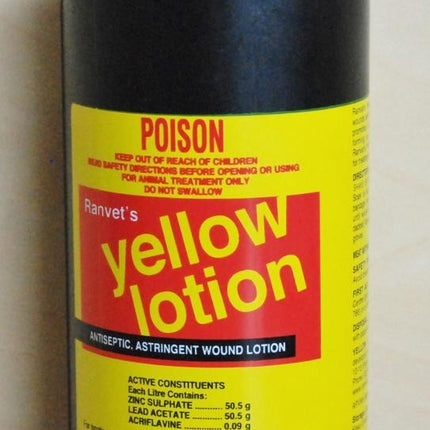 RANVET YELLOW LOTION 500ML