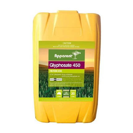 APPARENT GLYPHOSATE 450 HERBICIDE 20L (ROUND UP)