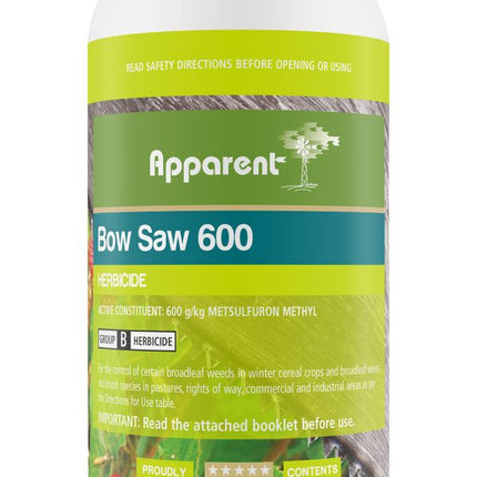 APPARENT BOW SAW 600 500GM (METSULFURON METHYL) (BRUSH OFF)