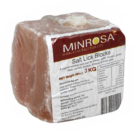 MINROSA SALT ROLL W/ROPE 3KG