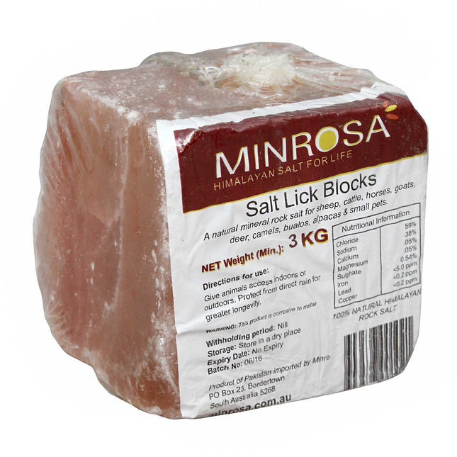MINROSA SALT ROLL W/ROPE 3KG