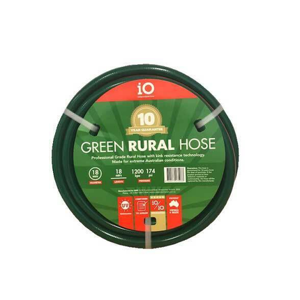 IO GREEN RURAL HOSE 18MM X 18MT