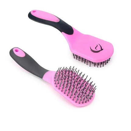 MANE AND TAIL BRUSH GREY/PINK