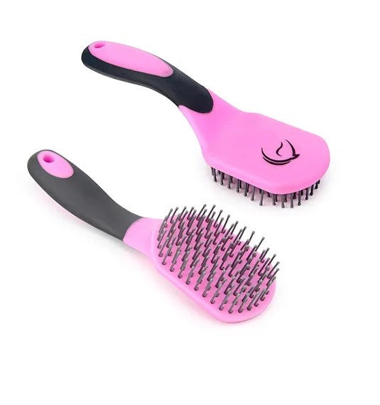 MANE AND TAIL BRUSH GREY/PINK