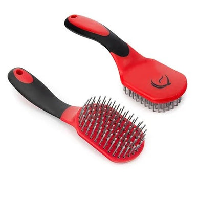 MANE AND TAIL BRUSH RED/BLACK
