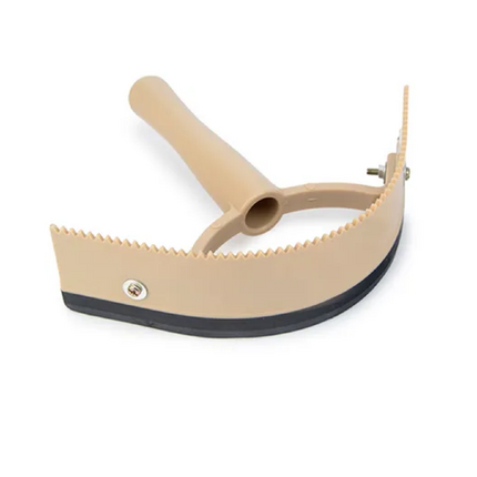 2 IN 1 SWEAT SCRAPER/CURRY COMB- BK/BGE [COL:BLACK/BEIGE]