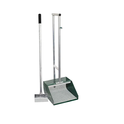 METAL POOP SCOOP SET TALL