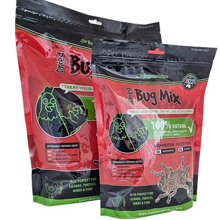 DRIED MEALWORMS & BUG MIX 100GM