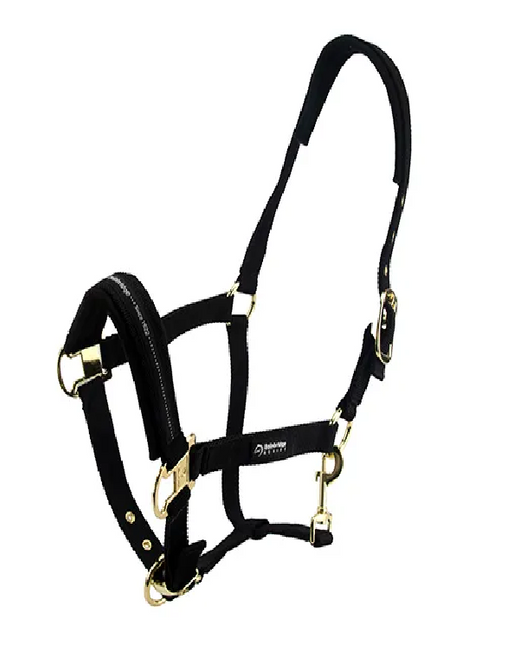 BAINBRIDGE HORSE HALTER - FULL - BLACK