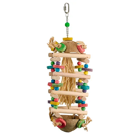 BAINBRIDGE BIRD TOY - DESTRUCTIVE - COCONUT TOWER